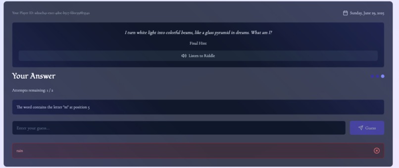 Guess My Riddle - Daily Game – screenshot 3