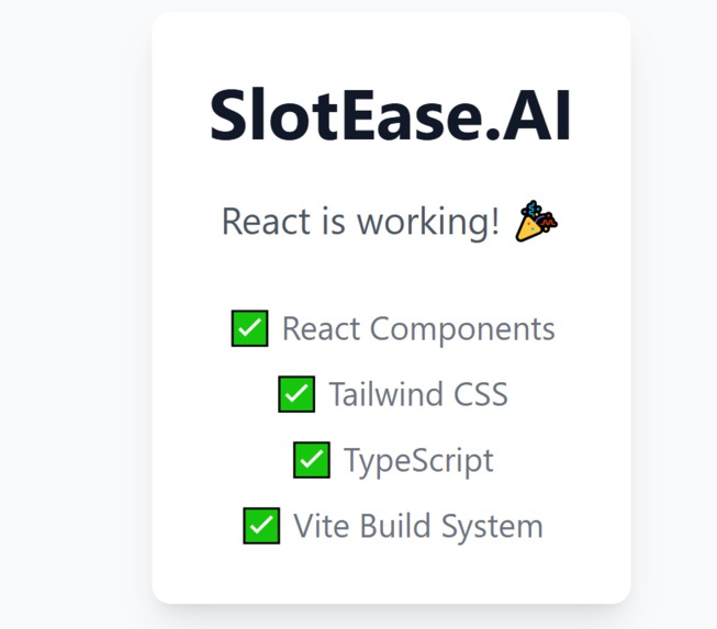SlotEase.AI: The Universal Concierge – screenshot 3