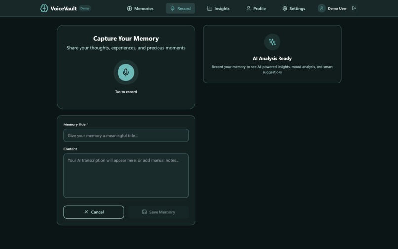 VoiceVault – screenshot 3