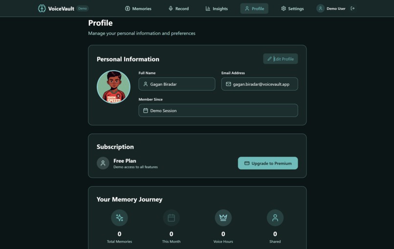 VoiceVault – screenshot 5