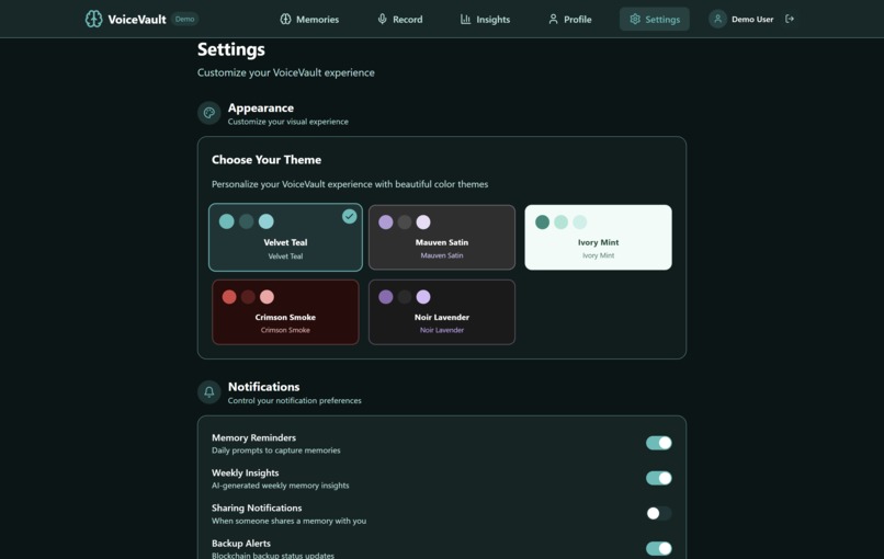 VoiceVault – screenshot 6