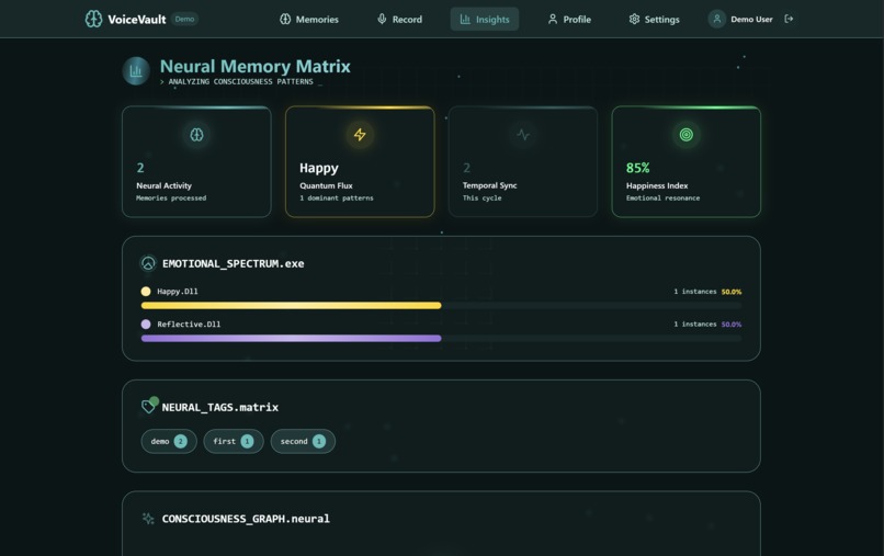 VoiceVault – screenshot 4
