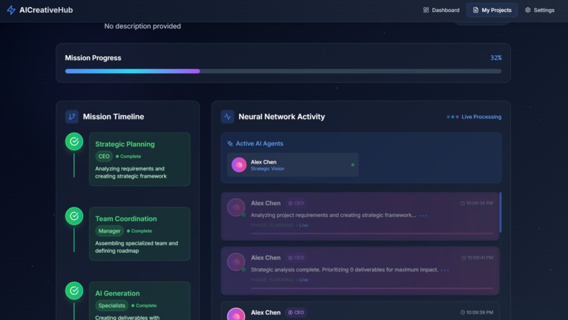 AICreativeHub – screenshot 1