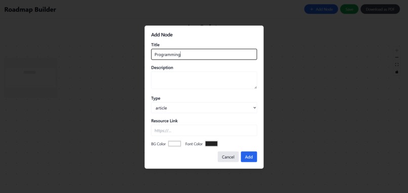 Roadmaster : An AI-Powered Community Learning Platform – screenshot 1