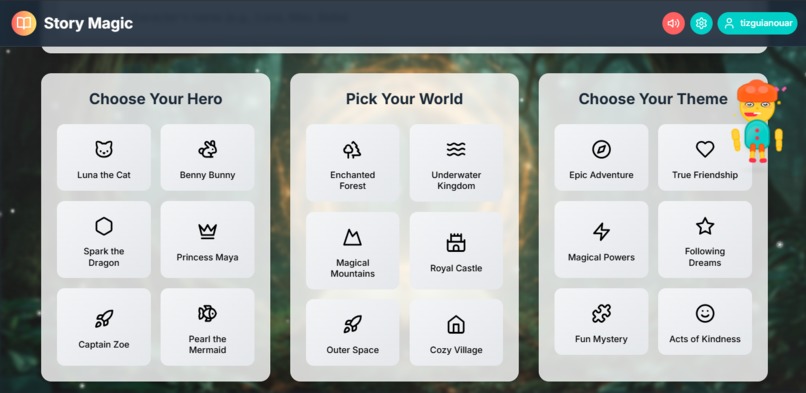 AI KIDS STORY TELLER – screenshot 1