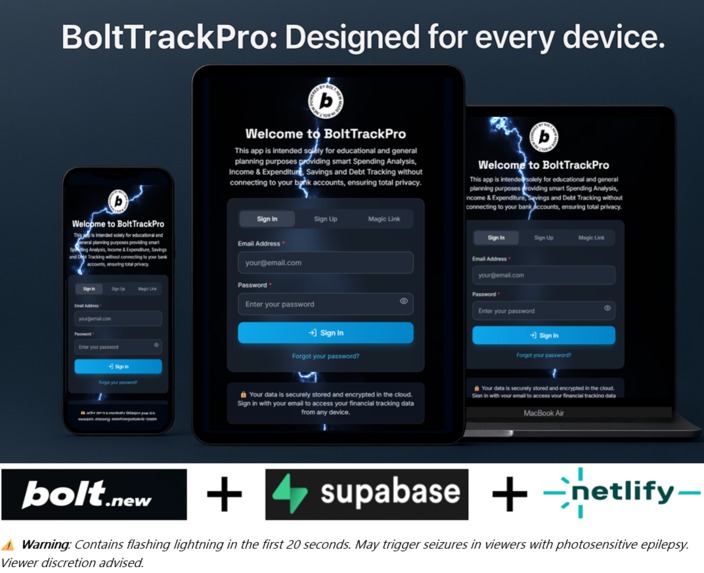 BoltTrackPro – screenshot 1