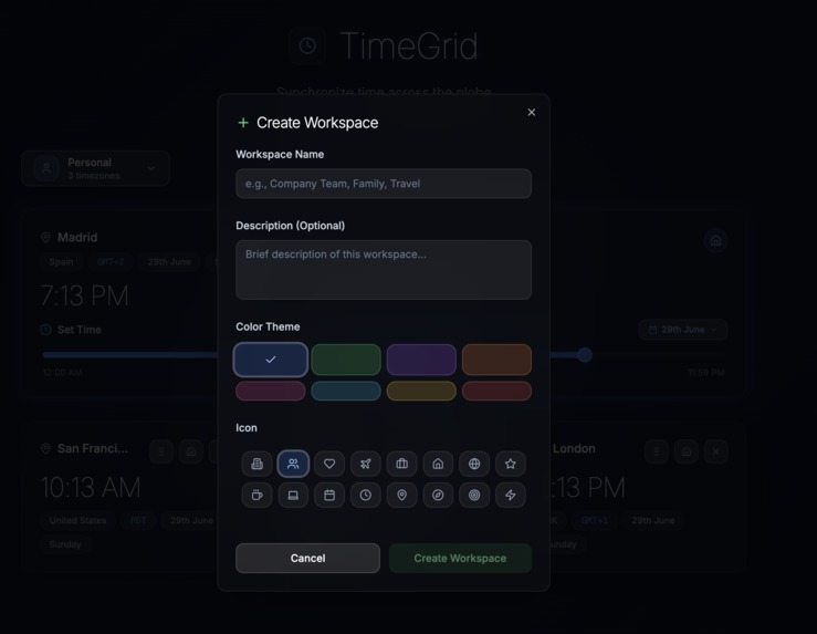 Time Grid – screenshot 4