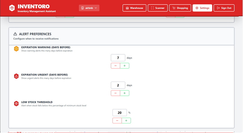 Inventoro – screenshot 1
