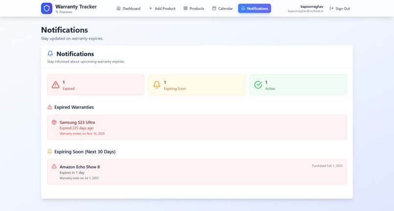 Warranty Tracker – screenshot 7
