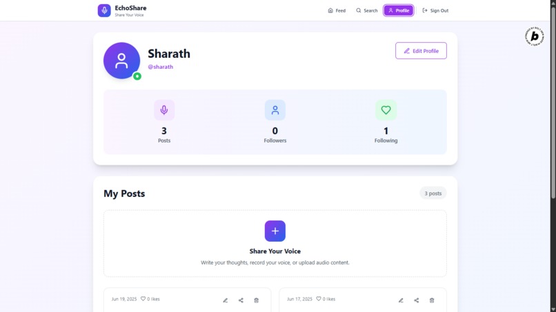 EchoShare – screenshot 3