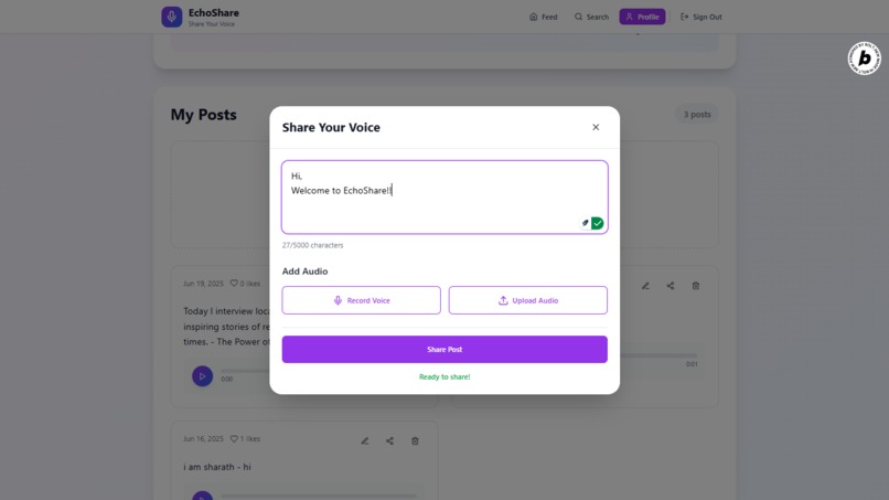 EchoShare – screenshot 6
