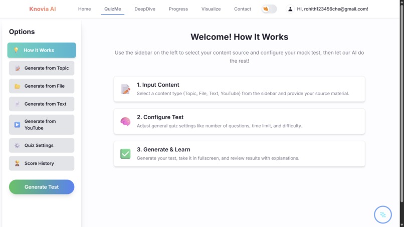 Knovia-ai – screenshot 3