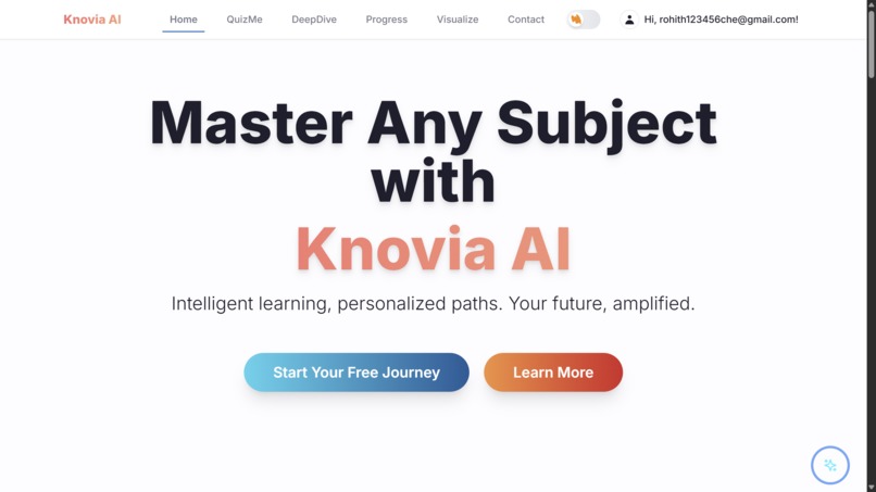 Knovia-ai – screenshot 2