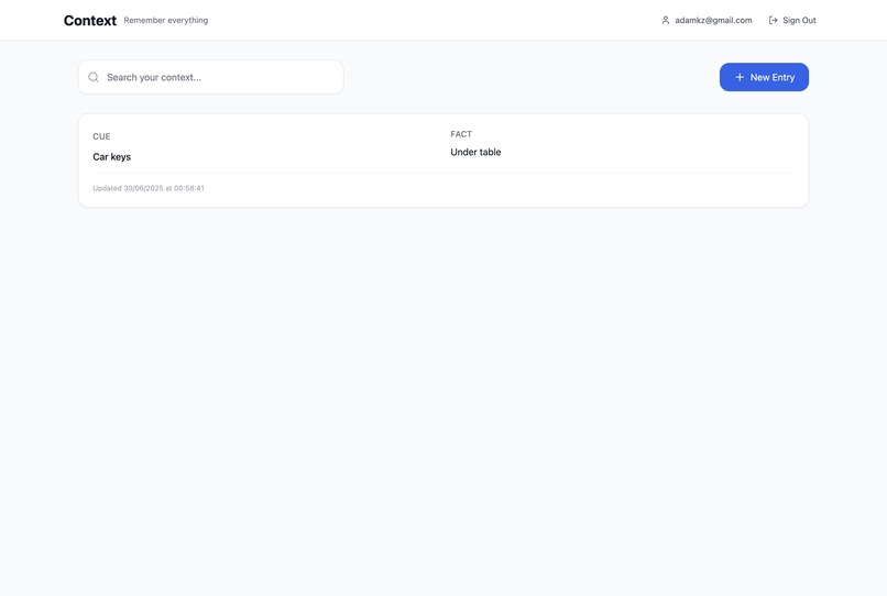 Context – screenshot 1