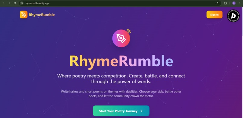 RhymeRumble – screenshot 1