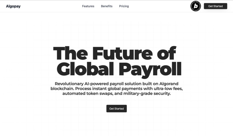 Algopay – screenshot 1