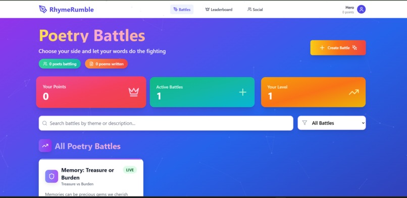 RhymeRumble – screenshot 2