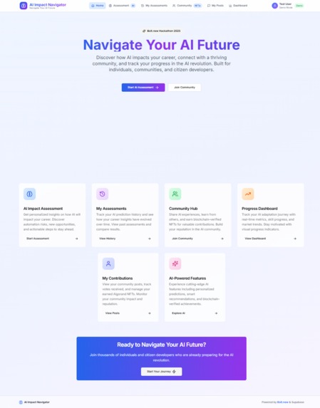 AI Impact Navigator – screenshot 1