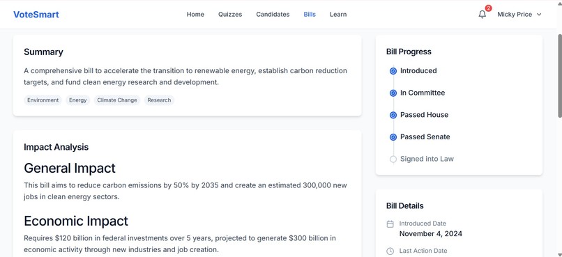VoteSmart – screenshot 6