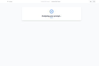 OneShot Bolt Trainer