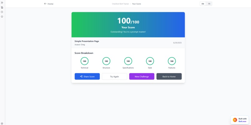 OneShot Bolt Trainer – screenshot 2