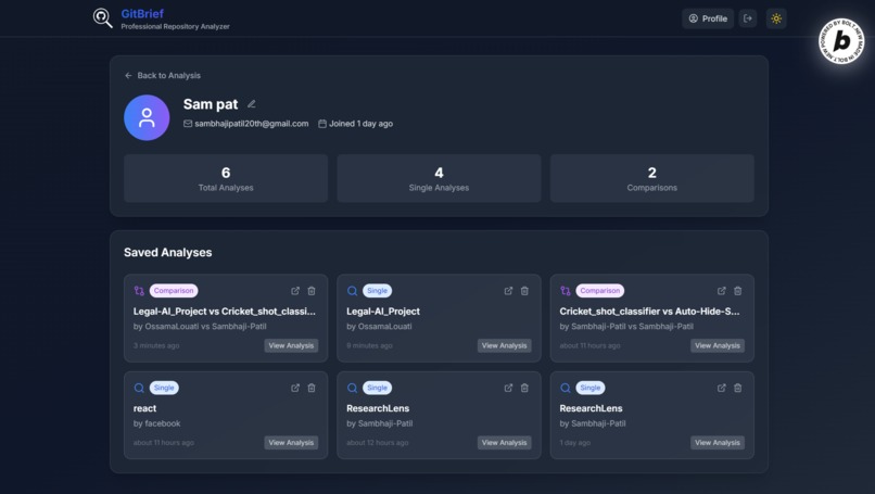 GitBrief – screenshot 9