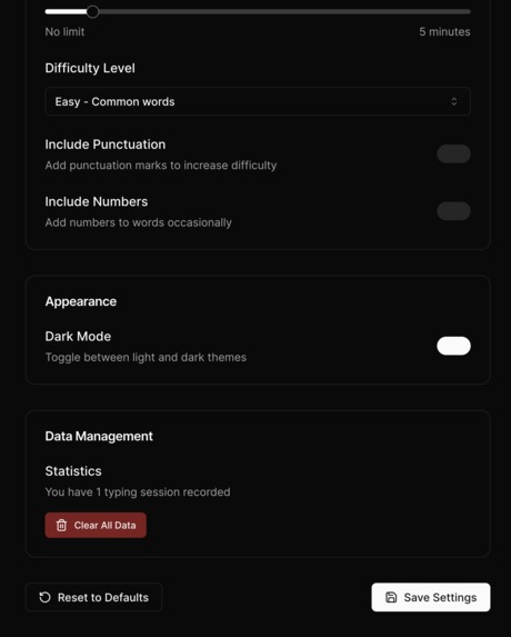 TurboType – screenshot 1