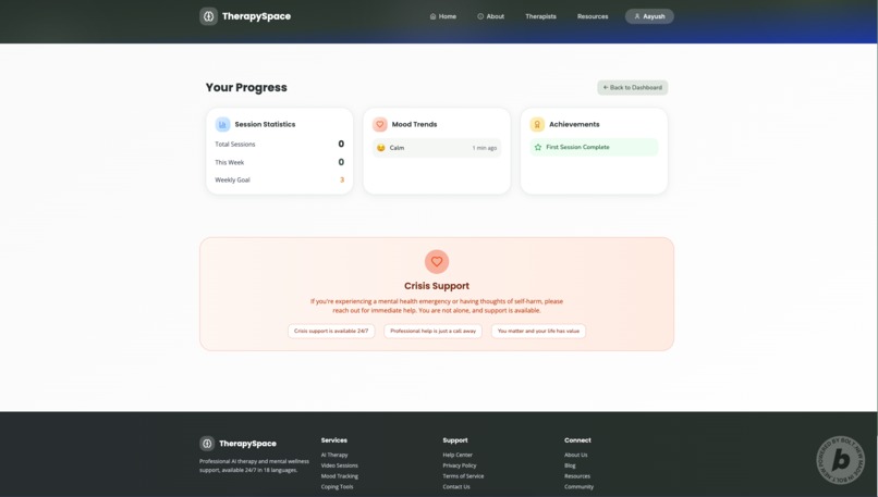 TherapySpace – screenshot 3