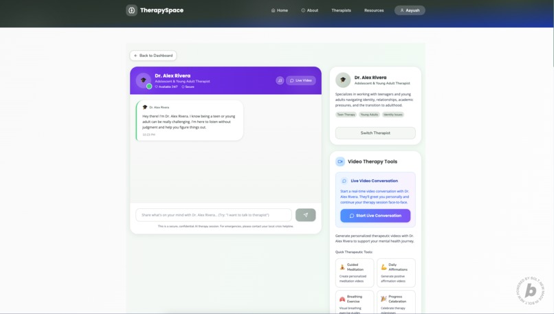 TherapySpace – screenshot 4