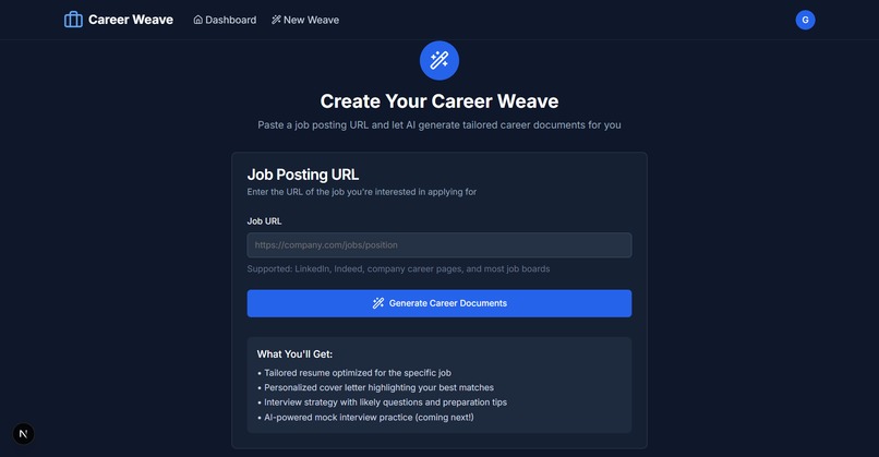 Career Weave – screenshot 3