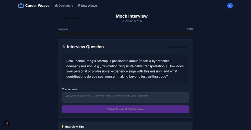 Career Weave – screenshot 5