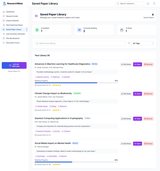 ResearchMate – screenshot 4