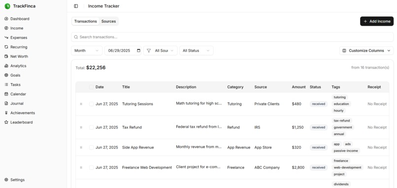TrackFinca – screenshot 5