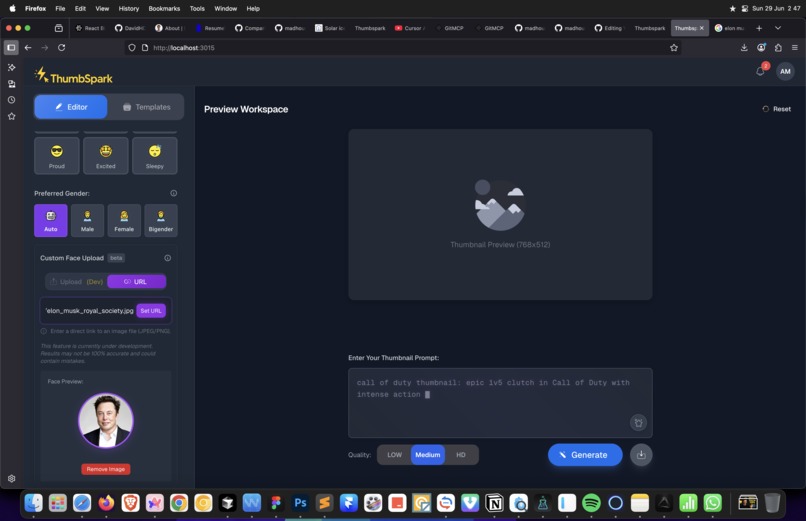 ThumbSpark - AI-Powered YouTube Thumbnail Generator – screenshot 10