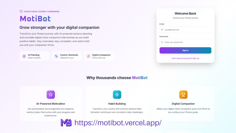MotiBot – screenshot 1