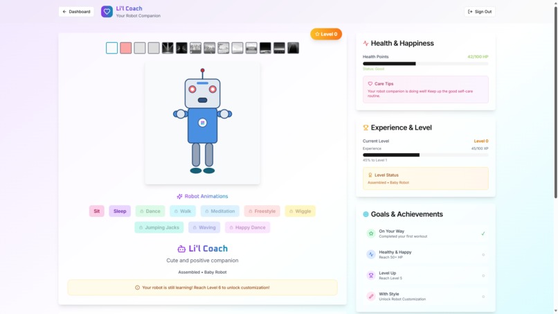 MotiBot – screenshot 2