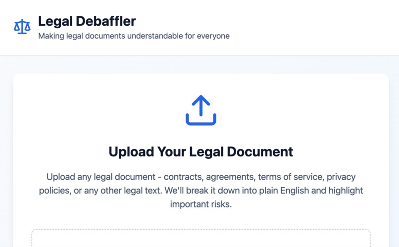 Legal Debaffler – screenshot 1