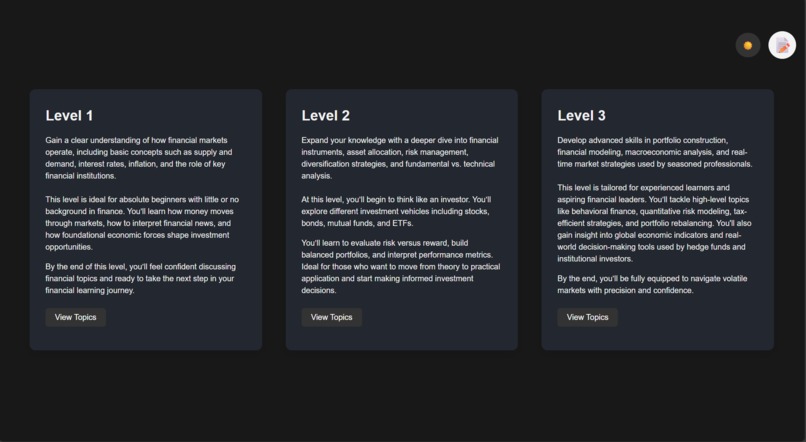 FinIQ – screenshot 2