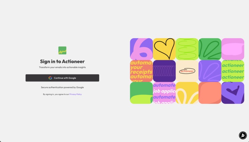 Actioneer – screenshot 3