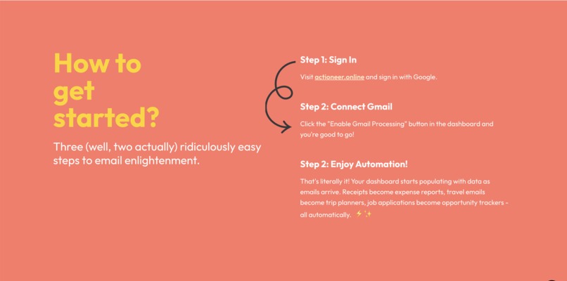 Actioneer – screenshot 2