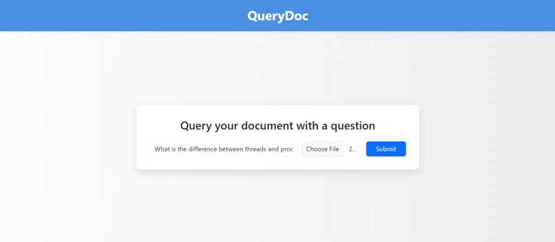 QueriDoc  – screenshot 1