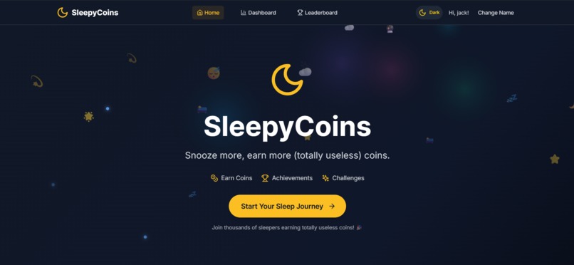 SleepyCoins  – screenshot 1
