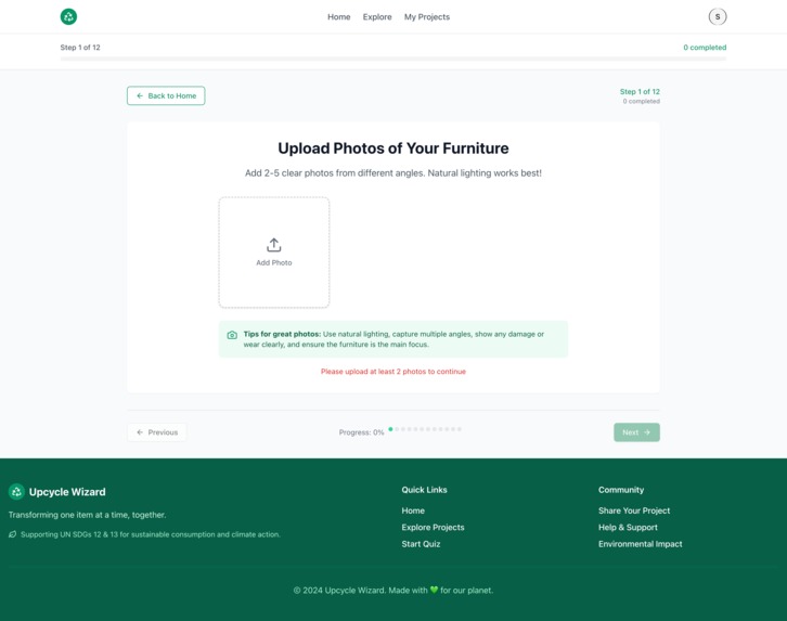 Upcycle Wizard – screenshot 2