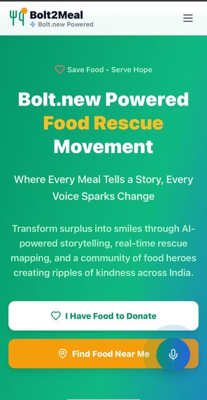 Bolt2meal – screenshot 1