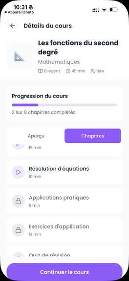 SciLearn – screenshot 2