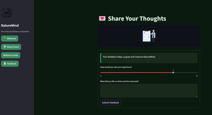 NatureMind-Your Wellness Companion – screenshot 2