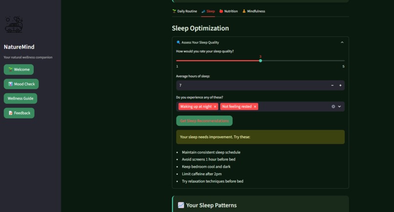 NatureMind-Your Wellness Companion – screenshot 6