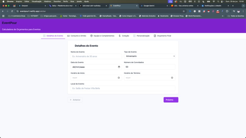 EventPour – screenshot 5