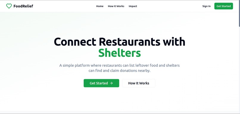 Food Relief – screenshot 1