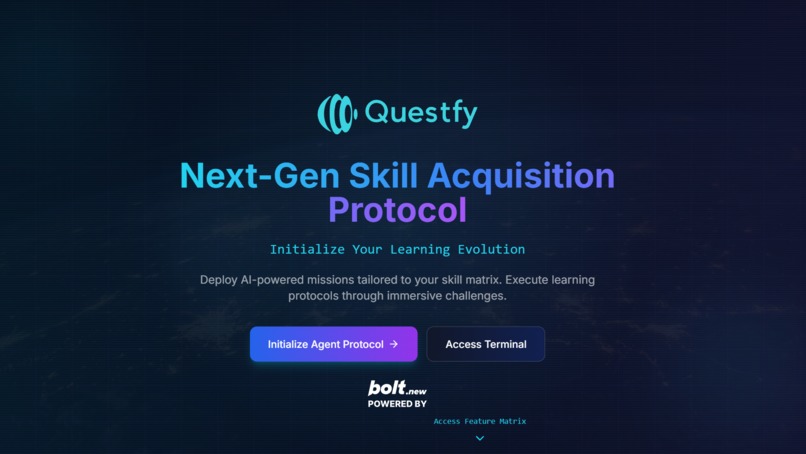 Questfy – AI-Powered Skill Building – screenshot 1